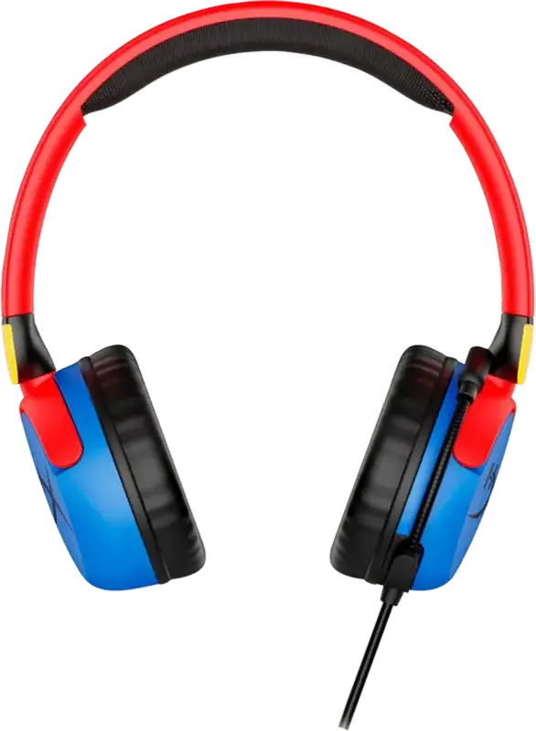 Casca Gaming HyperX Cloud Mini 7G8F3AA, Difuzoare Dinamice 30mm, Limitare Volum 85dB pentru Copii, Microfon Detasabil, Piele PU, Cablu 3.5mm pentru PC, Xbox, PlayStation, Switch, Mobile, Multi