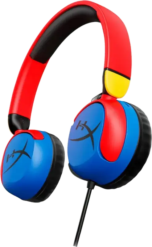 Casca Gaming HyperX Cloud Mini 7G8F3AA, Difuzoare Dinamice 30mm, Limitare Volum 85dB pentru Copii, Microfon Detasabil, Piele PU, Cablu 3.5mm pentru PC, Xbox, PlayStation, Switch, Mobile, Multi