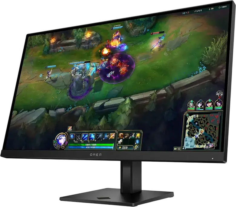 HP OMEN 27 G2 Gaming Monitor, 27 inch FHD 1920x1080 IPS Panel, 180Hz Refresh Rate, 1ms GtG Response Time, HDR400, AMD FreeSync, Height Adjustable, Black