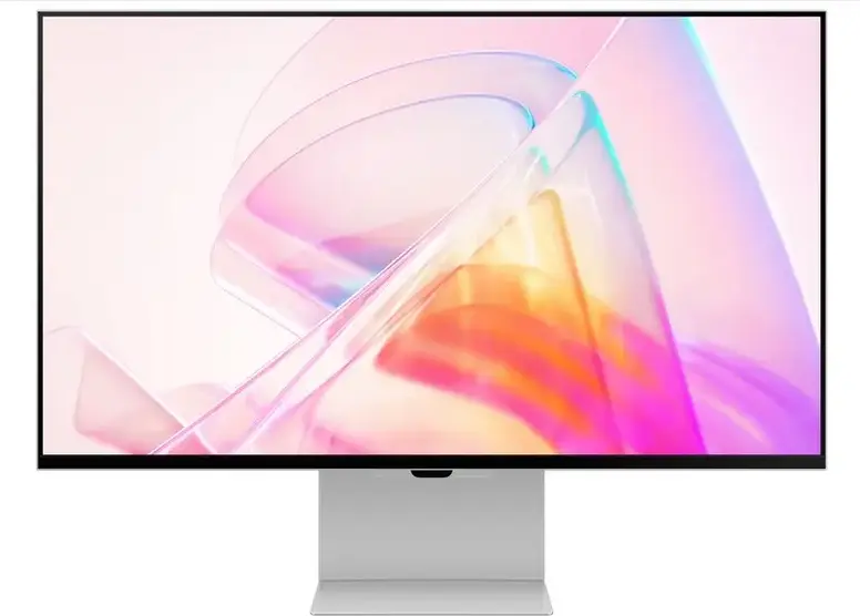 Samsung ViewFinity S9 27" 5K UHD Monitor, 5120 x 2880 IPS Panel, Thunderbolt 4 90W, Integrated Web Camera, Tizen OS, sRGB 100%, DCI-P3 99%, Silver