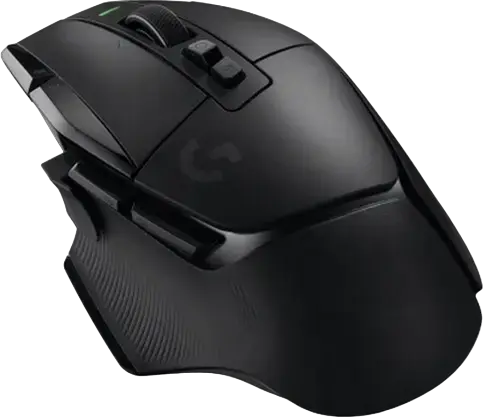Беспроводная игровая мышь Logitech G502 X LIGHTSPEED, сенсор HERO 25K 25 600 DPI, гибридные переключатели LIGHTFORCE, колесо Dual-Mode, USB-C, Цвет: Черный, Интерфейс: Беспроводной, Тип подключения: Беспроводное