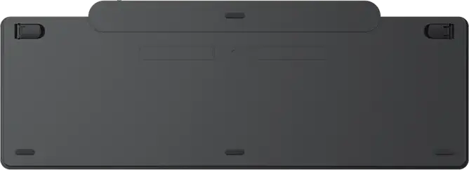 Беспроводная клавиатура Lenovo 4Y41R69504 с самозарядкой Bluetooth, солнечная панель и USB Type-C, мембранные клавиши, черная, 420 x 151 x 16 мм