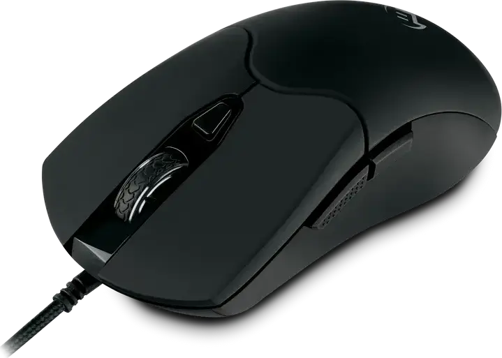 SVEN RX-G840 Wired Gaming Mouse, USB Interface, Optical Sensor 200-7200 DPI, 6 Programmable Buttons with Macros, RGB Backlight, On-board Memory, Braided Cable, Black