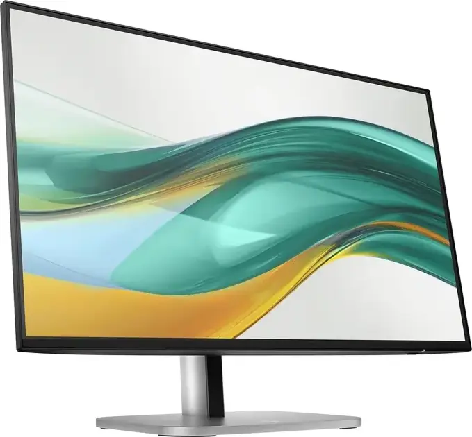 Monitor HP Series 5 Pro 527pf 27 inch IPS, FHD 1920x1080, 120Hz, sRGB 100%, Antireflexie, Reglaj Înălțime și Pivotare, Hub USB, Argintiu