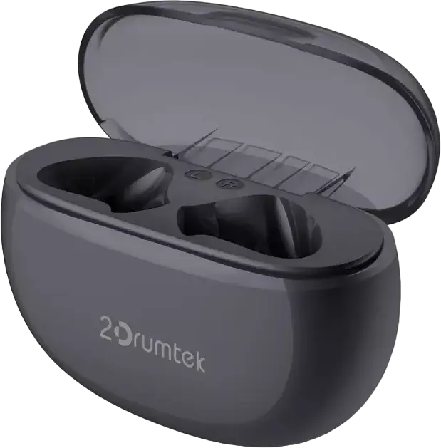 Casca Wireless A4Tech B20 2Drumtek TWS, Culoare Gri Cenușiu, Bluetooth v5.2, Driver Hibrid M.O.C.I., Rezistență la Apă IPX4, Autonomie Totală 20h, Control tactil
