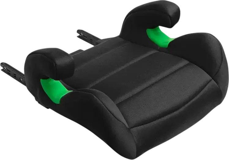 Caretero Nimbus Car Seat Group 2/3, Black, i-Size ECE R129, 15-36 kg, 100-150 cm, 4-12 Years, Isofix and Belt Installation, 11-Position Adjustable Headrest