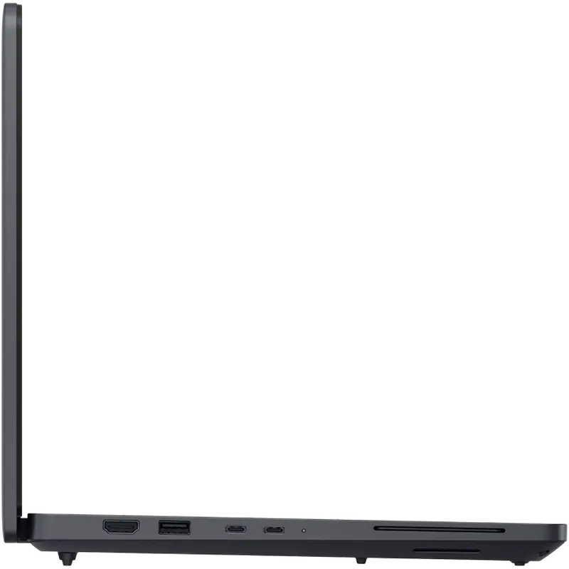 Laptop Business Dell Pro Max 14 MC14255, AMD Ryzen AI 9 HX PRO 370, 32GB LPDDR5X, SSD 1TB, Ecran 14" QHD+ 120Hz IPS, Radeon 890M, Win 11 Pro, Fibra de Carbon