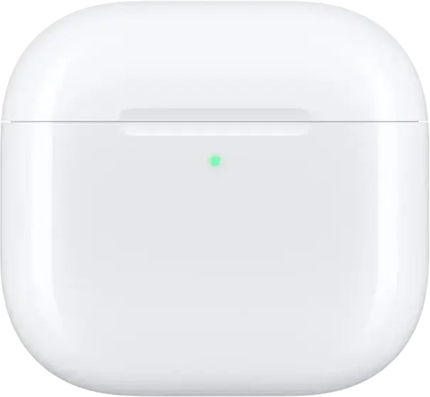 Apple AirPods 4 cu Anulare Activă a Zgomotului, Cip H2, Audio Adaptiv, Mod Transparență, Spatial Audio Personalizat, IP54, Case de Încărcare Wireless, Culoare: Alb