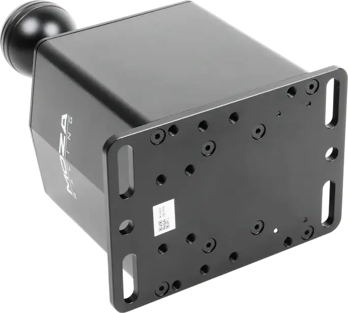 MOZA HGP Shifter - 7+1 H-Pattern Gearbox, CNC Aviation-Grade Aluminum, 15-bit Non-Contact Angle Sensor, Intelligent Downshift System, Black
