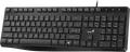 Genius KB-117S Wired USB Membrane Keyboard, Color: Black, Chocolate-style Silent Keys, Dedicated AI Copilot Key, 12 Shortcut Keys, Palm Rest