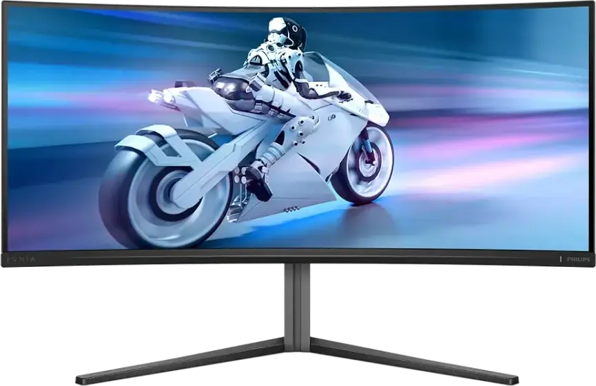 34" Monitor Gaming Philips 34M2C6500, QD OLED 3440x1440 WQHD, Negru