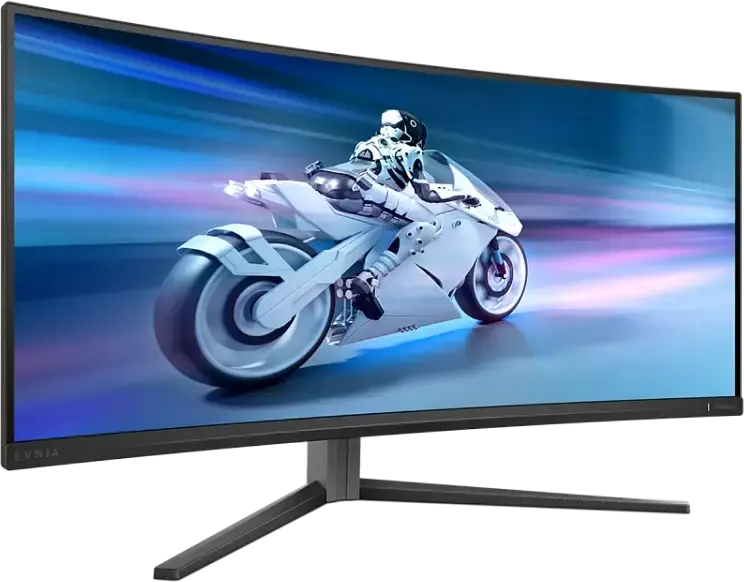 Philips Evnia 6000 34M2C6500 34" Curved QD-OLED Gaming Monitor, WQHD 3440x1440, 175Hz, 0.03ms GtG, HDR TrueBlack 400, 21:9 UltraWide, Black