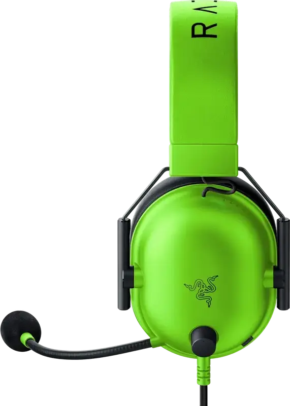 Casca Gaming Razer BlackShark V2 X cu fir - Verde, Drivere TriForce 50mm, Microfon Cardioid HyperClear, Sunet Surround 7.1, Perne din spumă cu memorie, Jack 3.5mm