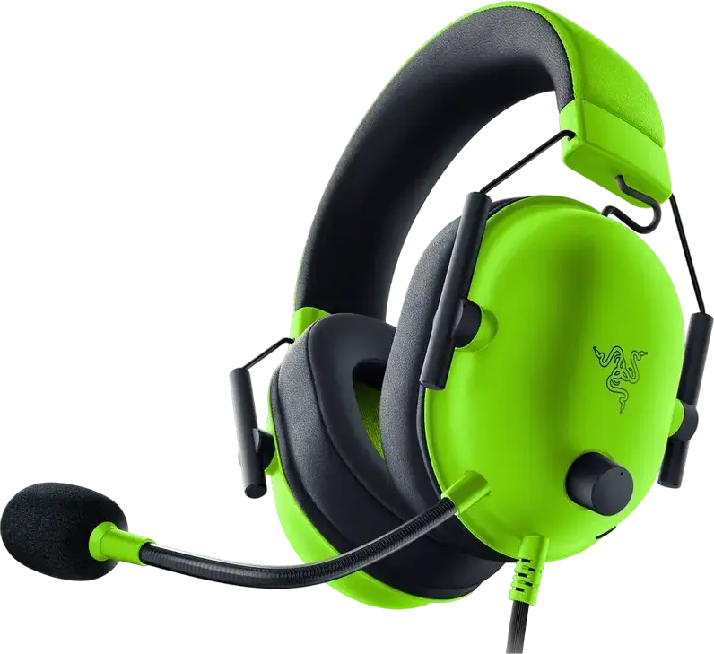 Căști gaming Razer BlackShark V2 X, Cu fir, Verde