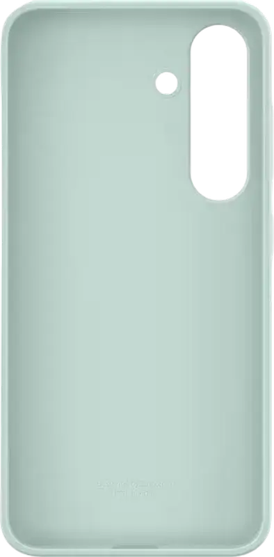 Samsung Silicone Cover Mint for Galaxy S25+, Soft-Touch Protective Case with Precise Cutouts, Slim Fit Back and Side Protection