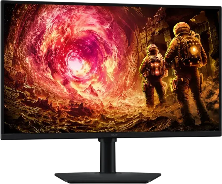 Monitor Gaming Samsung Odyssey G5 S27FG502 27", Rezoluție WQHD 2560x1440 IPS, Rata de Refresh 180Hz, Timp Răspuns 1ms, AMD FreeSync, Reglabil pe Înălțime