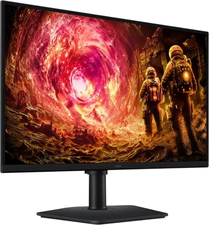 Monitor Gaming Samsung Odyssey G5 S27FG502 27", Rezoluție WQHD 2560x1440 IPS, Rata de Refresh 180Hz, Timp Răspuns 1ms, AMD FreeSync, Reglabil pe Înălțime