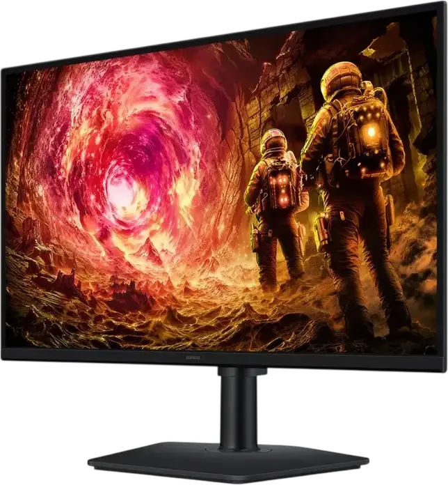 Monitor Gaming Samsung Odyssey G5 S27FG502 27", Rezoluție WQHD 2560x1440 IPS, Rata de Refresh 180Hz, Timp Răspuns 1ms, AMD FreeSync, Reglabil pe Înălțime