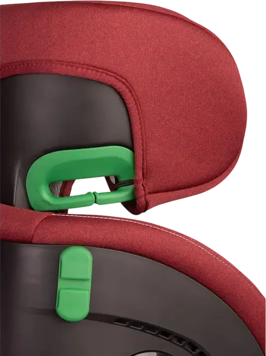 Caretero Securo 360 Rotating Car Seat, Burgundy, Polyester-Bamboo, i-Size ECE R129/02, ISOFIX & Top Tether, Group 0+/1/2/3 for 40-150 cm (0-36 kg), SIP Protection, Memory Foam