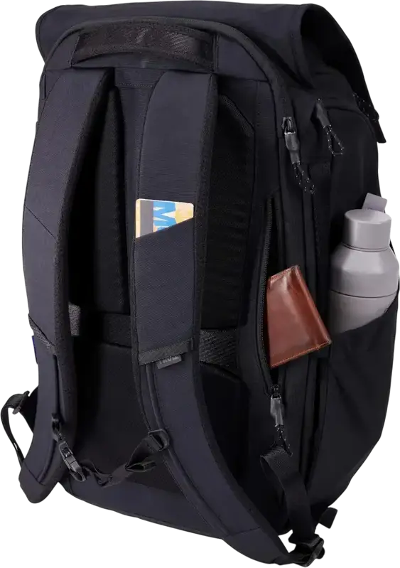 Rucsac Thule Paramount 27L pentru Laptop - Nylon 420D Rezistent la Apă, Compatibil cu Laptop până la 15.6" și Tabletă 10.5", Fermoare YKK, Negru