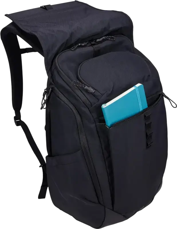 Rucsac Thule Paramount 27L pentru Laptop - Nylon 420D Rezistent la Apă, Compatibil cu Laptop până la 15.6" și Tabletă 10.5", Fermoare YKK, Negru