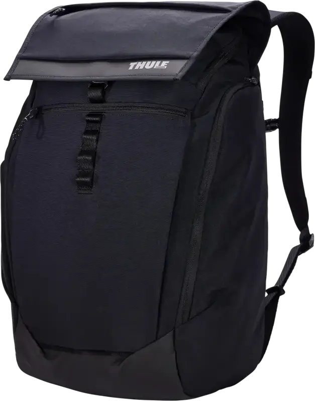 Rucsac Thule Paramount 27L pentru Laptop - Nylon 420D Rezistent la Apă, Compatibil cu Laptop până la 15.6" și Tabletă 10.5", Fermoare YKK, Negru