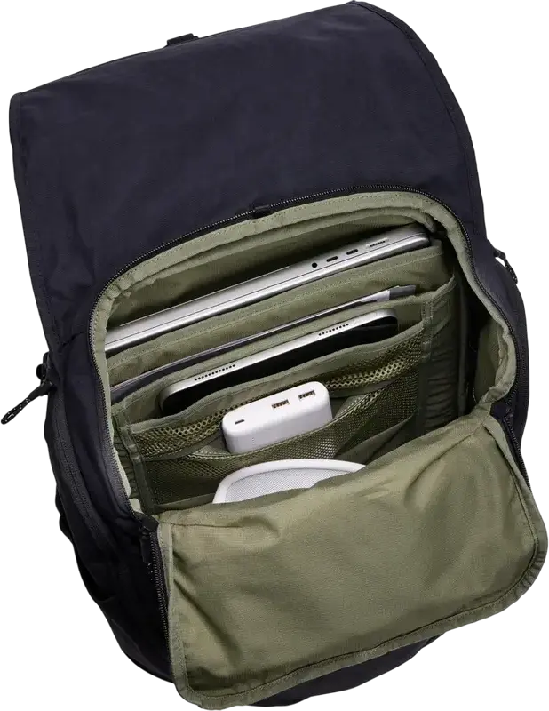 Rucsac Thule Paramount 27L pentru Laptop - Nylon 420D Rezistent la Apă, Compatibil cu Laptop până la 15.6" și Tabletă 10.5", Fermoare YKK, Negru