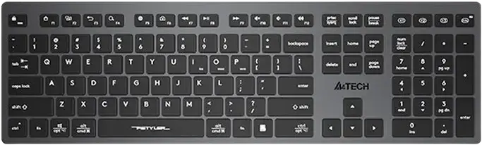 Tastatură A4Tech FBX50C, Fără fir, Grey