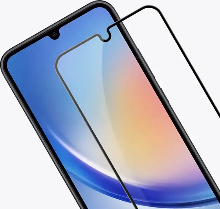Sticlă de protecție Nillkin Galaxy  A34 - Tempered Glass CP+ pro, Negru