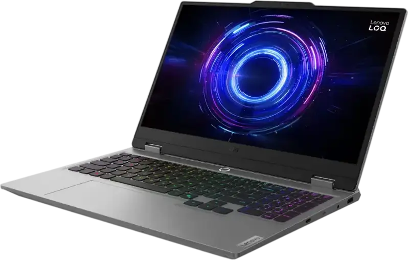 Игровой ноутбук Lenovo LOQ 15IRX10 15.6" FHD 144Hz IPS, Intel Core i7-13645HX, 16ГБ DDR5 RAM, 512ГБ SSD NVMe, NVIDIA GeForce RTX 5050 8GB GDDR7, Luna Grey