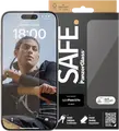 PanzerGlass SAFE. Ultra-Wide Fit (UWF) Tempered Glass Screen Protector for Apple iPhone 15 Pro, Impact Absorption, Scratch & Smudge Resistant, Transparent
