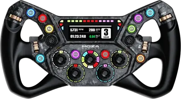 Volan Gaming MOZA KS Pro, Negru
