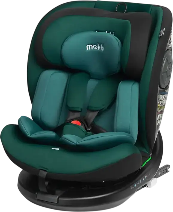 Scaun auto Caretero Mokki i-Size, Grupa 0+/1/2/3 (0-36 kg), Verde