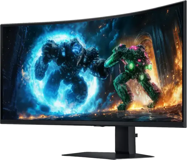 40" SAMSUNG Odyssey G7 G75F,Black,Curved-VA,5120x2160,185Hz,FreeSync,1msMPRT,350cd,HRD10,DP+HDMI+USB