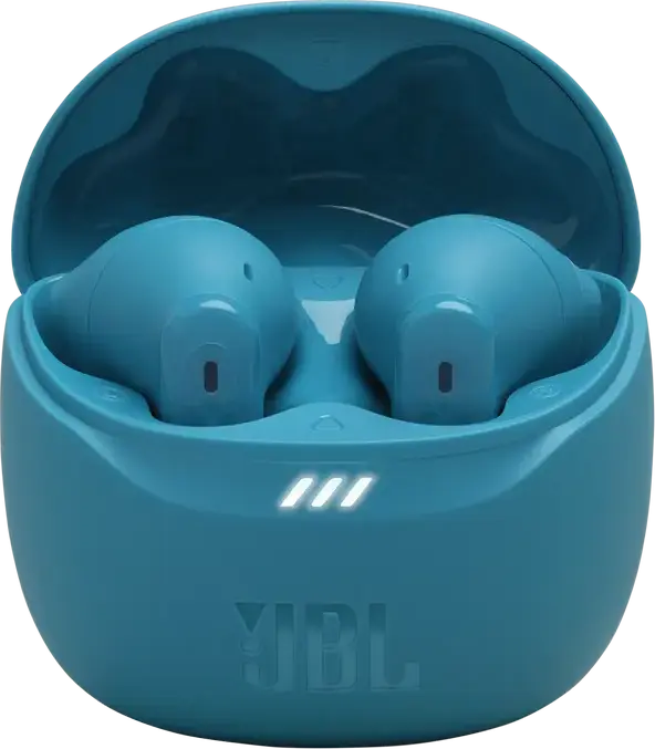 JBL Tune Flex 2 True Wireless Earbuds, Turquoise, Adaptive Noise Cancelling ANC, JBL Pure Bass & Spatial Sound, Smart Ambient, 48h Battery, Water & Dust Resistant