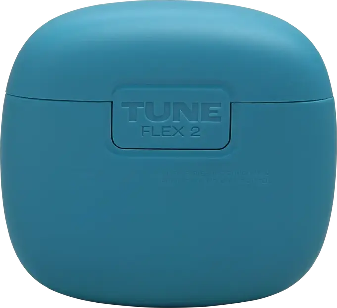 JBL Tune Flex 2 True Wireless Earbuds, Turquoise, Adaptive Noise Cancelling ANC, JBL Pure Bass & Spatial Sound, Smart Ambient, 48h Battery, Water & Dust Resistant