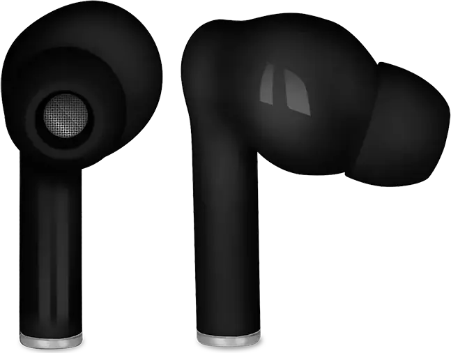 Casca TWS In-ear SVEN E-702BT Bluetooth cu Microfon Integrat, Driver 10mm, Etui de Incarcare USB-C cu Indicator LED, Culoare: Negru