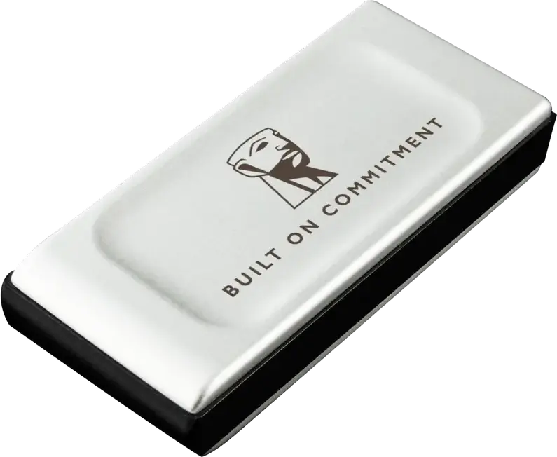 Kingston XS2000 Portable SSD External Drive, 2TB, USB 3.2 Gen 2x2, Up to 2000MB/s Read/Write, IP55 Water and Dust Resistant, Shockproof, Silver