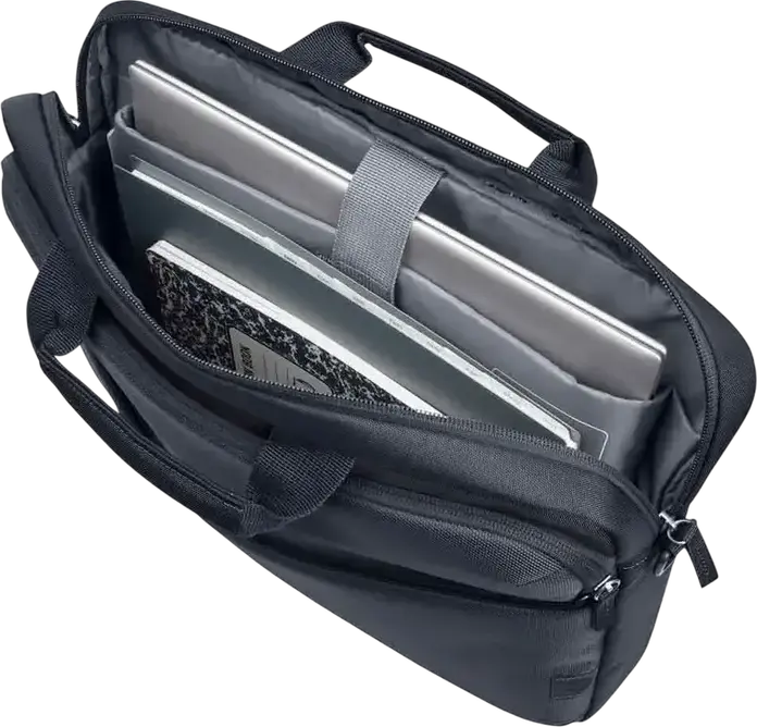 HP Everyday Laptop Bag for 16-inch Laptops, Water-resistant 600D Polyester, Padded Compartment, Tablet and Phone Pockets, Color: Odyssey Gray, Capacity: Up to 16 inches