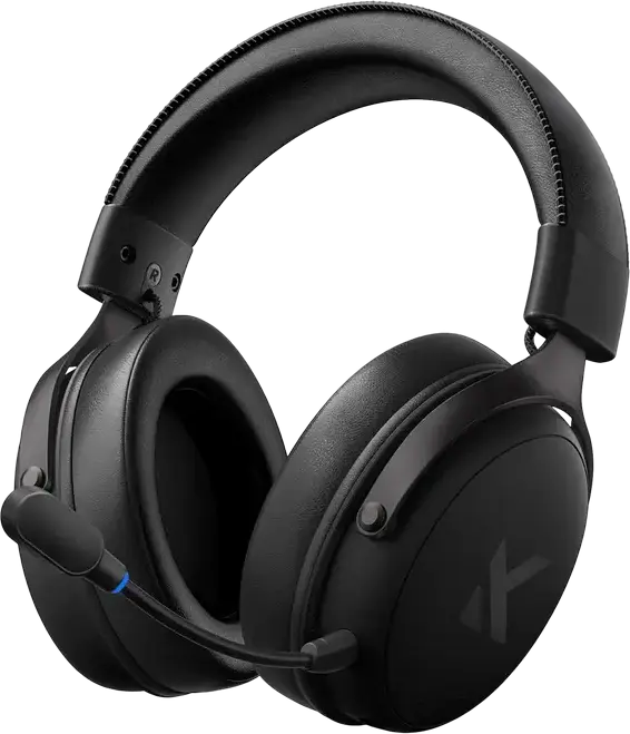 Căști gaming MCHOSE V9 Pro, Fără fir/Cu fir, Steel Black