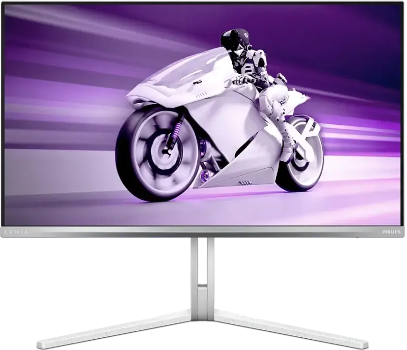Monitor Gaming Philips Evnia 8000 27M2N8500 26.5" QD-OLED, WQHD 2560x1440, 360Hz, 0.03ms GtG, DisplayHDR True Black 400, G-SYNC Compatible, HDMI 2.1, Alb
