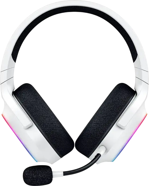 Casca Gaming Wireless Razer Barracuda X Chroma RGB, Albă, Drivere TriForce 40mm, HyperSpeed 2.4GHz și Bluetooth 5.2, SmartSwitch, Sunet Surround 7.1, Baterie 70h
