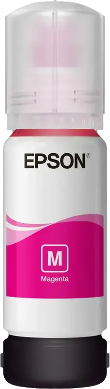 Чернила Epson 101 EcoTank Magenta C13T03V34A, на красителях, Объем 70мл для принтеров L4150 L4160 L6160 L6170 L6190 L14150 L4260 L4266 L6260 L6270 L6276 L6290
