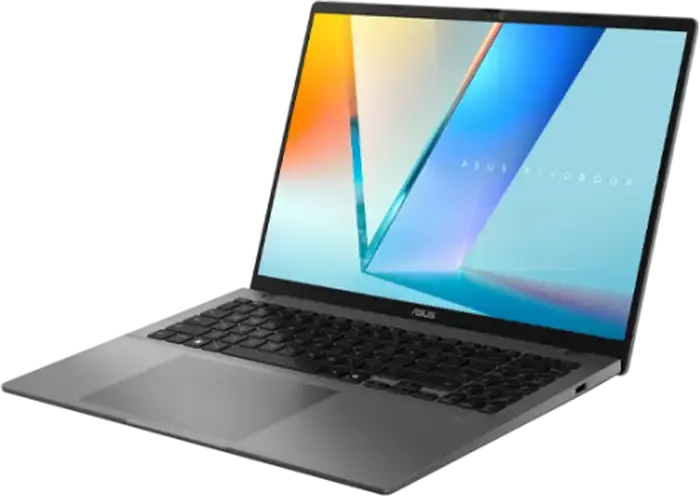Ноутбук ASUS Vivobook S 16 OLED M3607HA, процессор AMD Ryzen 7, 16GB DDR5 RAM, SSD 1TB, экран 16" WUXGA OLED, алюминиевый корпус, Wi-Fi 6, без ОС