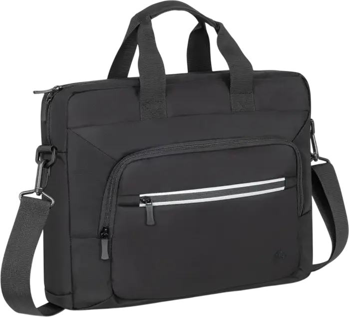 Geantă pentru Laptop Rivacase 7521, 14", Eco-Friendly rPET Poliester, Negru