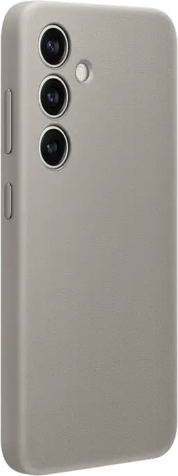 Husa Samsung Galaxy S24 din Piele Vegana GP-FPS921HCA - Taupe - Protectie Slim din Material Reciclat Ecologic cu Captusala Interioara Moale