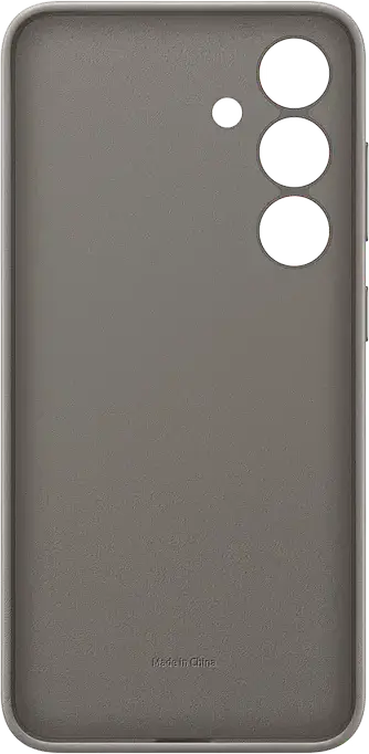 Husa Samsung Galaxy S24 din Piele Vegana GP-FPS921HCA - Taupe - Protectie Slim din Material Reciclat Ecologic cu Captusala Interioara Moale