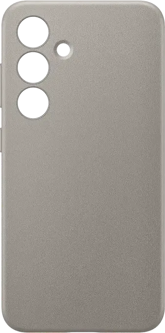 Husa Samsung Galaxy S24 din Piele Vegana GP-FPS921HCA - Taupe - Protectie Slim din Material Reciclat Ecologic cu Captusala Interioara Moale