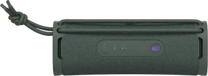 Sony ULT FIELD 1 Portable Bluetooth Speaker, Forest Gray, ULT POWER SOUND Bass Boost, IP67 Waterproof and Dustproof, Shockproof, 12h Battery, Built-in Mic