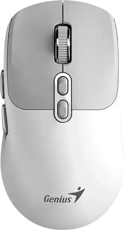 Mouse Wireless Genius NX-8080S, Alb | Gri